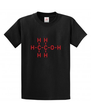 Alcohol Classic Unisex Kids and Adults T-Shirt for Chemists